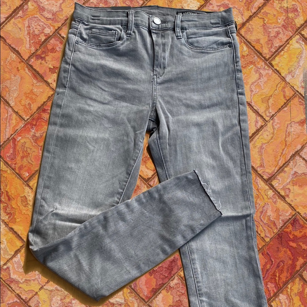 Blank NYC Mid-Rise Skinny Jeans- Stylish Faded